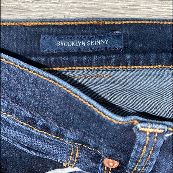 Lucky Brand Brooklyn Skinny Dark Wash Jeans 10/30 - Picture 5 of 13